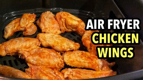 ninja air fryer chicken wings youtube